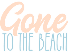 Load image into Gallery viewer, To the Beach