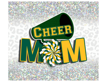Load image into Gallery viewer, Cheer Mom Tumbler Wraps