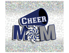 Load image into Gallery viewer, Cheer Mom Tumbler Wraps