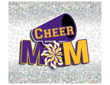 Load image into Gallery viewer, Cheer Mom Tumbler Wraps