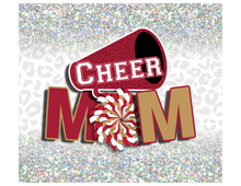 Load image into Gallery viewer, Cheer Mom Tumbler Wraps