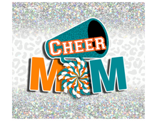 Load image into Gallery viewer, Cheer Mom Tumbler Wraps