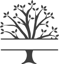Load image into Gallery viewer, Family Tree Monogram Split