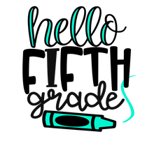 Load image into Gallery viewer, Hello Grade Crayon #2