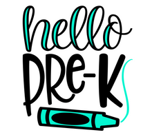 Load image into Gallery viewer, Hello Grade Crayon #2