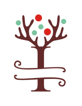 Load image into Gallery viewer, Reindeer Antler & Lights monogram