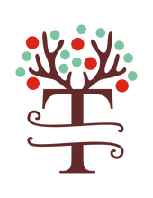 Load image into Gallery viewer, Reindeer Antler & Lights monogram